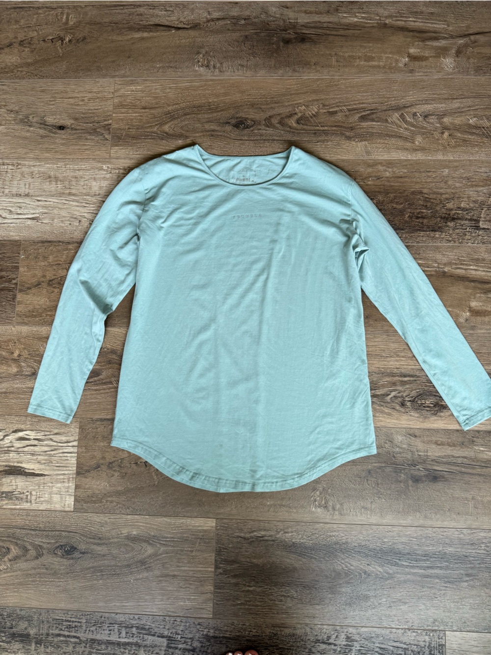 YoungLA Mint Green Long Sleeve Tee for Men